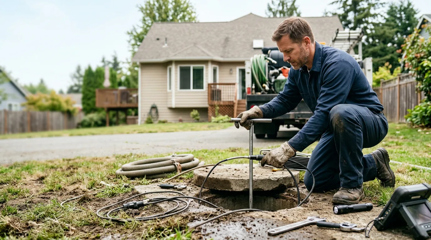Septic Tank Pumping in Sherman, ME